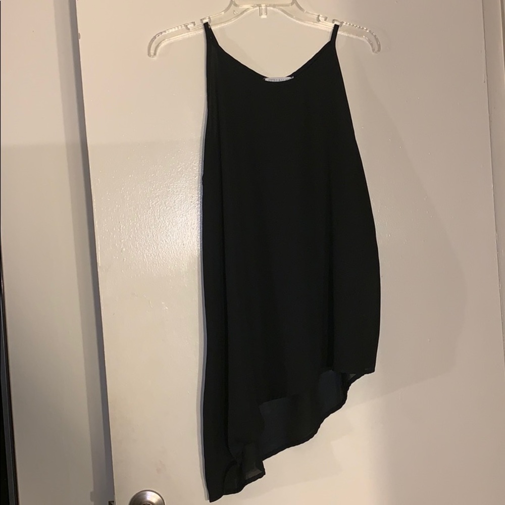 Long Mesh Tank Top